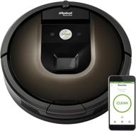 🤖 irobot roomba 981 robot vacuum - wi-fi connected mapping, alexa compatible, perfect for pet hair, carpets & hard floors, power boost tech, black logo