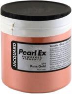 🌹 exquisite rose gold pigment: get mesmerized by pearl ex 4 oz logo