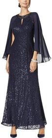 img 1 attached to 👗 S L Fashions Sequin Capelet for Women's Dresses - Women's Clothing