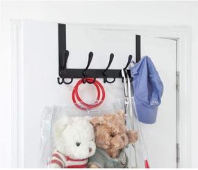 img 2 attached to 👕 Organize and Maximize Space with VASGOR Over Door Clothes Hooks