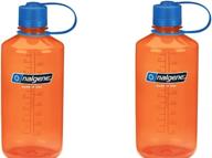 бутылки nalgene с узким горлышком, оранжевые логотип