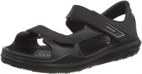 img 4 attached to Crocs Unisex Swiftwater Expedition Sandal Boys' Shoes ~ Sandals