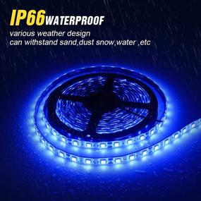 img 3 attached to 🚣 Enhance Night Fishing Experience with OBCURSCO Pontoon LED Light Strip – Waterproof Marine LED Light for Boat Interior and Deck
