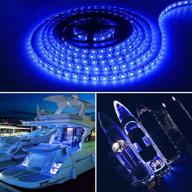 🚣 enhance night fishing experience with obcursco pontoon led light strip – waterproof marine led light for boat interior and deck логотип