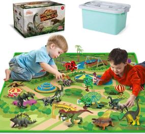 img 4 attached to 🦖 Triceratops Activity Set - Dinosaur Toys for Kids