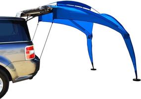 img 4 attached to 🏕️ Eurow Tail Gator Portable Sunshade Canopy: Ultimate Outdoor Protection and Shade in Blue