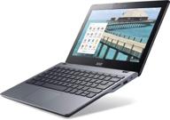 💻 renewed acer c720 chromebook - 11.6-inch display, 4gb ram, 16gb ssd storage logo