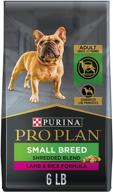 🐶 purina pro plan small breed shredded lamb &amp; rice adult dry dog food (packaging may vary) - enhanced for seo logo