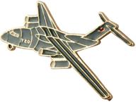 🛩️ kingpiin airplane collar costume accessories for men: cuff links, shirt studs, and tie clips logo