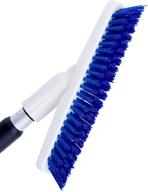 elitra home v-shaped grout brush scrubber head: superior bristles for effortless cleaning of narrow & wide kitchen, shower, tub, and tile surfaces logo