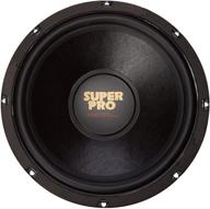 🔊 high-powered 10 inch car subwoofer speaker - 500w audio sound component system with 2 inch kapton voice coil, 85.6 db, 8 ohm impedance, 60 oz magnet - pyramid pw1048usx logo