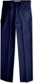 img 3 attached to Stylish and Durable Boys' Clothing: Discover Johnnie Lene Front Dress Pants