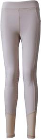 img 4 attached to 🏇 Ride in Style and Comfort with HR Farm Lady Light Weight Silicone Grip Leggings Horse Riding Tights