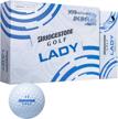 bridgestone golf lady white dozen logo