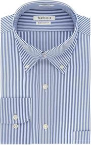 img 4 attached to Полоса Van Heusen Pinpoint Regular Stripe Men's Clothing and Shirts