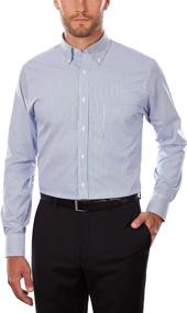 img 3 attached to Полоса Van Heusen Pinpoint Regular Stripe Men's Clothing and Shirts