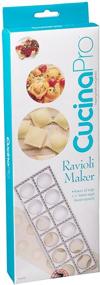 img 3 attached to 🍝 Authentic Ravioli Mold - Make 12 Italian Raviolis at Once with Extra Large 1 3/4" Squares