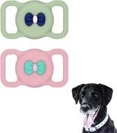 xmada collar airtag case apple dogs logo