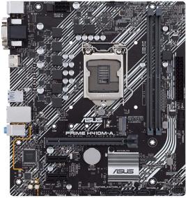 img 1 attached to 💻 ASUS Prime H410M-A/CSM LGA1200 Micro-ATX Коммерческая материнская плата: поддержка M.2, HDMI, D-Sub, DVI, USB 3.2 Gen 1, разъем COM, разъем TPM, ASUS Control Center Express.