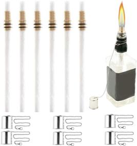 img 4 attached to 🔥 Outdoor Citronella Torches with Included Bottles