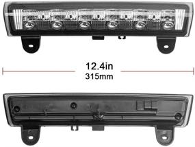 img 3 attached to Rear 3RD Brake Stop LED Light For 2000-2006 Chevy Tahoe Suburban 1500 2500 GMC XL 1500 2500 Denali XL High Mount(Smoke Housing II)