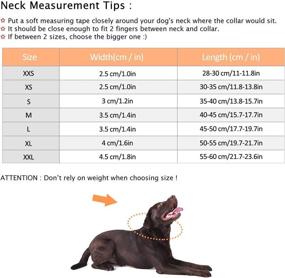 img 3 attached to Premium PETTOM Reflective Small Dog Collar - Padded Adjustable Nylon Collar with Ring (Black)