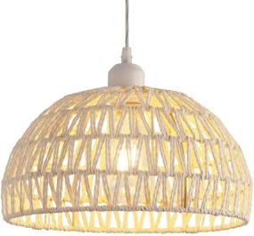 img 2 attached to MEIXISUE Hand Woven Chandelier Minimalist Transitional