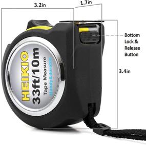 img 2 attached to Discover the Efficiency of HEIKIO Measure Double Sided Fractions Magnetic Tool