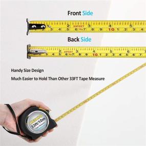 img 1 attached to Discover the Efficiency of HEIKIO Measure Double Sided Fractions Magnetic Tool