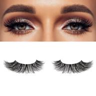 natural eyelashes dramatic mosvanni handmade logo