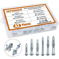 💡 ispinner plated assortment of hollow drywall fasteners logo