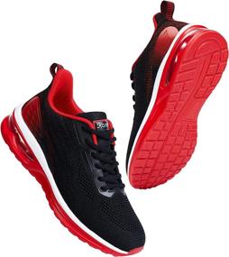 img 4 attached to KOJOOIN Sneakers Athletic Breathable Comfortable Sports & Fitness
