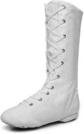 canvas dance boots for 👞 women and men - perfect for cosplay! logo