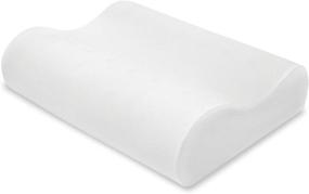 img 2 attached to 🛏️ Transcend Memory Foam Bed Pillow by SensorPEDIC: Prime Contour Technology, White