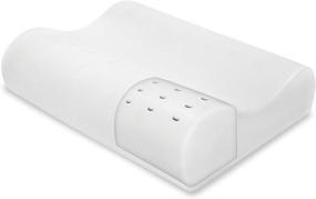 img 3 attached to 🛏️ Transcend Memory Foam Bed Pillow by SensorPEDIC: Prime Contour Technology, White