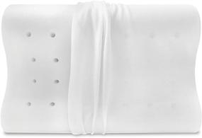 img 4 attached to 🛏️ Transcend Memory Foam Bed Pillow by SensorPEDIC: Prime Contour Technology, White