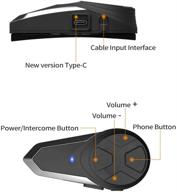 улучшите мотоциклетную связь: bt-s3 bluetooth интерком для шлемов для кросс-кантри - подключение до трех человек с возможностью одновременного разговора (2 шт.) логотип