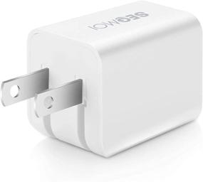 img 1 attached to 🔌 2in1 Apple MFi Certified 10Ft Lightning Cable + Dual Port USB Wall Charger for iPhone and iPad