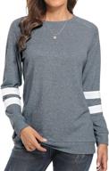 makamaka sweaters blouses crewneck sweatshirts sports & fitness logo