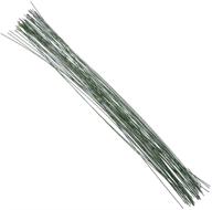 versatile decora 22 gauge dark green floral wire, perfect for any craft or floral arrangement - 50-pack, 16-inch length logo