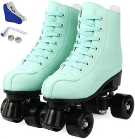img 4 attached to MEIMESH Roller Skates Double Wheels