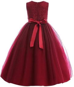 img 3 attached to 👗 Weileenice Bridesmaid Dresses Wedding - Perfect Dresses for Girls 15-16Y in Clothing