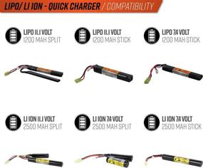 img 3 attached to ⚡️ Компактное зарядное устройство Valken Airsoft Li-po/Life для интеллектуальных аккумуляторов - быстрая балансировка для 2-3 аккумуляторов.