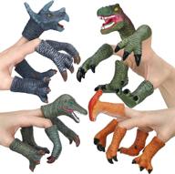 🦖 dinosaur rubber puppets: bring cogo man's prehistoric world to life! logo