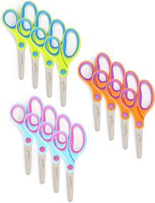 img 4 attached to Enhance Your Classroom and Crafting Experience with Blue Summit Supplies Scissors