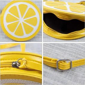 img 1 attached to AUEAR Fruit Round Lemon Crossbody