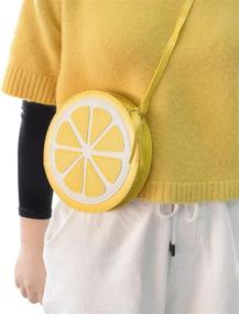 img 3 attached to AUEAR Fruit Round Lemon Crossbody