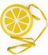 auear fruit round lemon crossbody logo