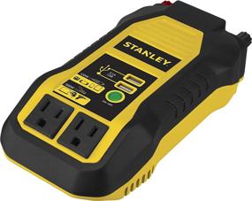 img 4 attached to 🔌 STANLEY PI500S Power Inverter 500W Car Converter: Dual AC Outlets, 3.1A USB Ports