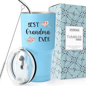 img 4 attached to KEDRIAN Grandma Tumbler Set: Perfect Gift for Grandmothers and Granddaughters